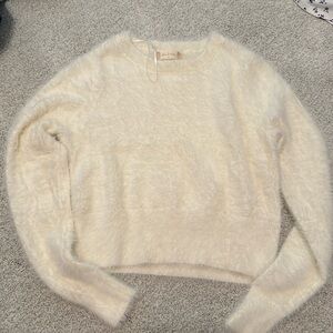 Altard State cropped fuzzy sweater size: S